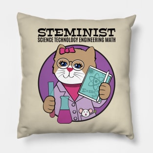 STEMinist Women in Science Pillow