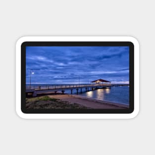 Blue Hour at Redcliffe Jetty Magnet