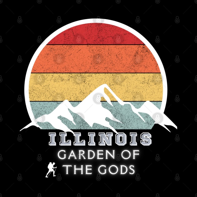 Garden of the gods, Illinois by TeeText
