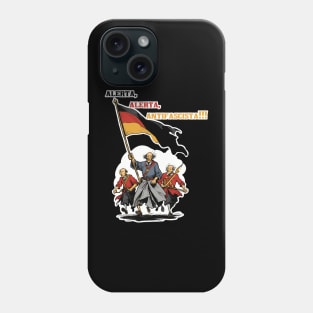 Einigkeit gegen Faschismus: Alerta, Alerta, Antifascista! Phone Case