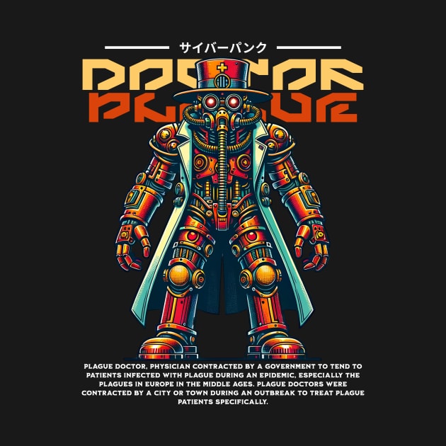 doctor plague mecha robot machine by Dracoola