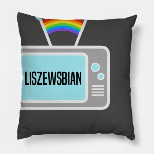 Liszewsbian (light outlines) Pillow