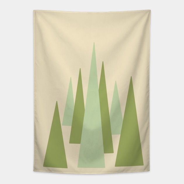 Spruce Forest Tapestry by Debra Cox 