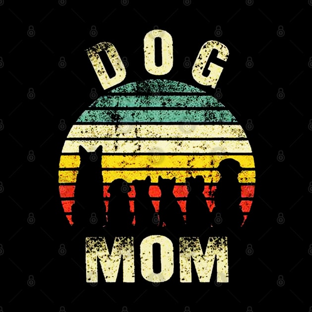 Vintage Dog Mom by eraillustrationart