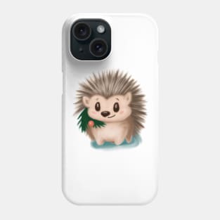 Cute Porcupine Drawing Phone Case