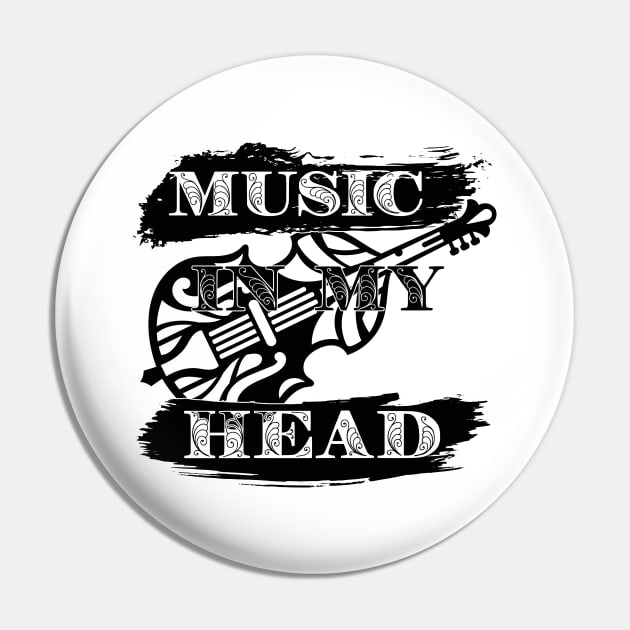 Music In My Head Pin by The Sarah Gibs