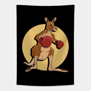 Boxing Kangaroo Tapestry