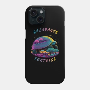 Galapagos Tortoise In Galapagos, With Trees, Creative Phone Case