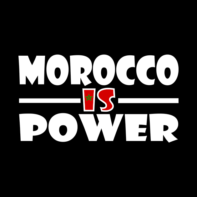 Morocco is power by Milaino