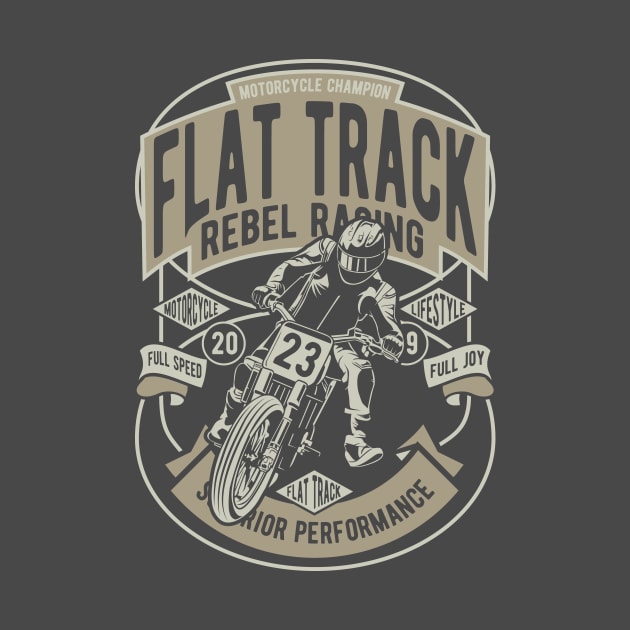 Flat Track Racing by Genuine Vintage