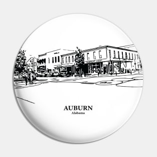 Auburn - Alabama Pin