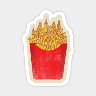 French Fries City Magnet