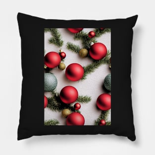 Christmas Seamless Pattern, Christmas Decorations #5 Pillow