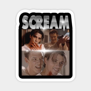Billy Loomis And Stu Macher Bootleg Scream - blaksoue #1799 Magnet