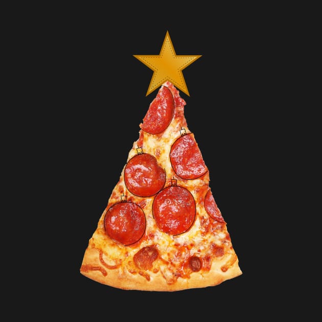 Pizza Slice Christmas Tree by Skylane