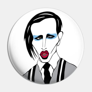 MARILYN MANSON FAN ART! Pin