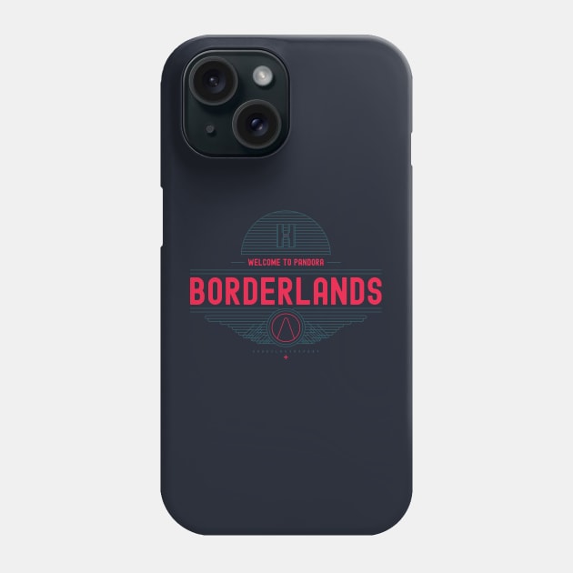 Welcome to Pandora v02 Phone Case by BadBox