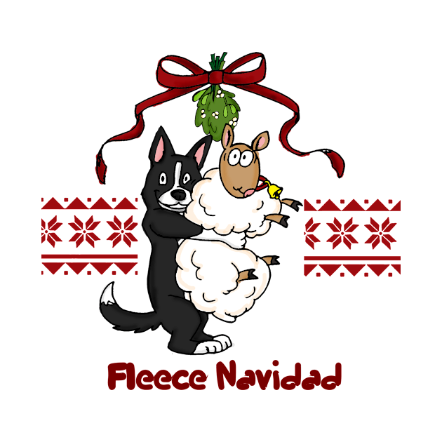 Fleece Navidad by Ahkneetah