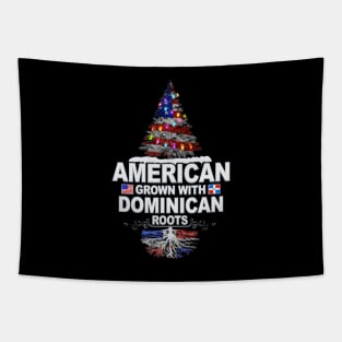 Christmas Tree  American Grown With Dominican Roots - Gift for Dominican From Dominican Republic Tapestry