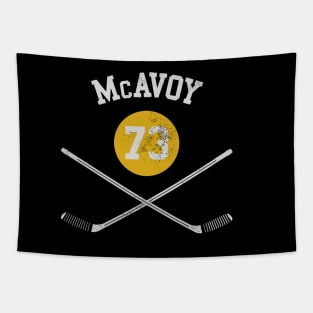 Charlie McAvoy Boston Sticks Tapestry