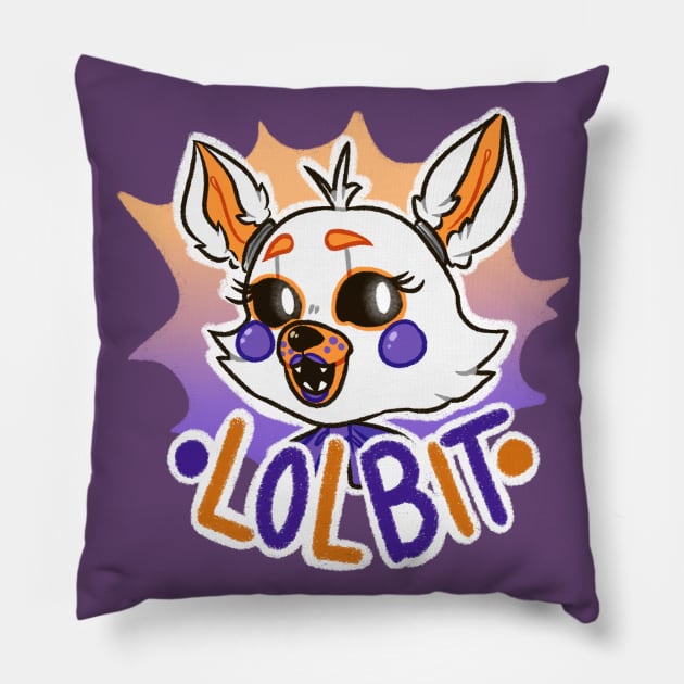 FNaF: Lolbit Pillow by Nullkunst