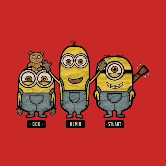 Minions TOGETHER by poketees