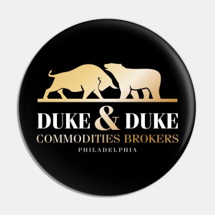 Duke & Duke Commodities Brokers - Philadelphia Pin