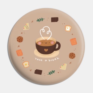 Coffee break Pin