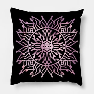 Mandala Pink Pillow