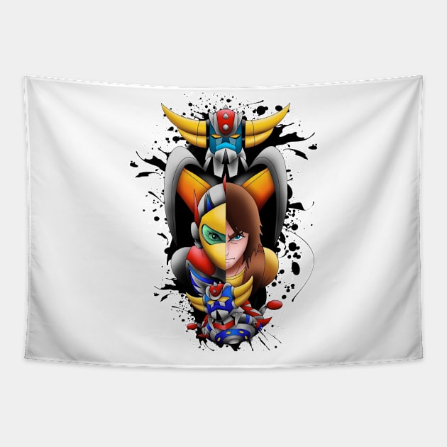 mazinger Tapestry by primemoment