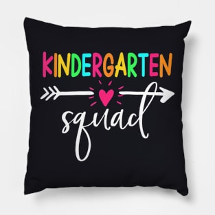 Kindergarten Squad Back To School Team Teacher Student Pillow