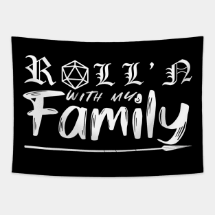 D20 Rollin With the Family Tapestry