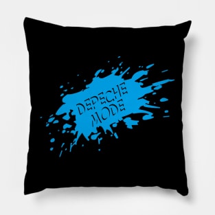 Splatter name of Depeche Mode Pillow
