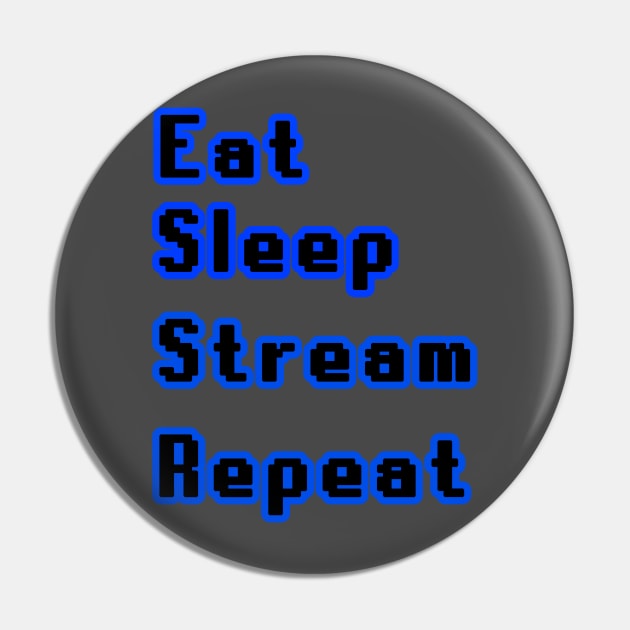 Eat Stream Pin by HyperTail