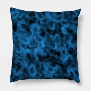 Blue smoke Pillow