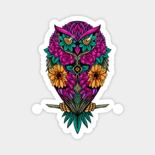 flying flowers Magnet