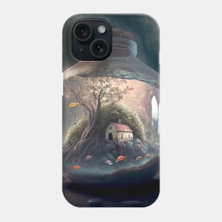 House In A Jar Phone Case