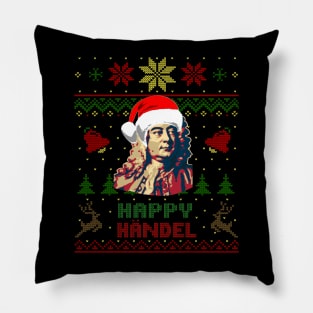 George Frideric Handel Funny Christmas Pillow