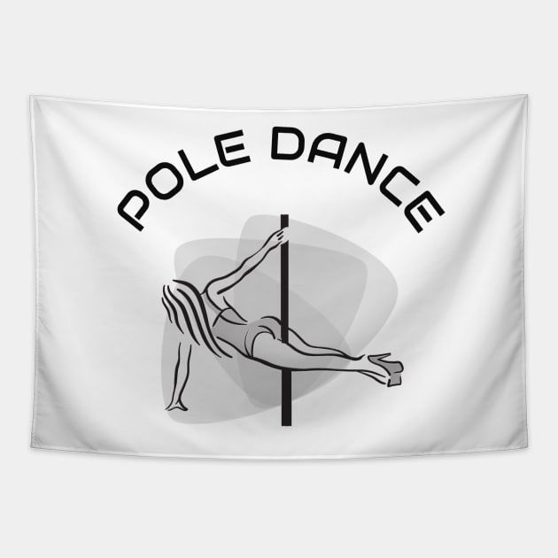 Pole Dance Tapestry by LifeSimpliCity