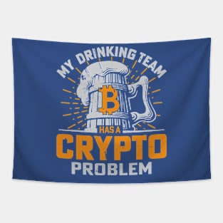 Drinking Team With a Crypto Problem Tapestry
