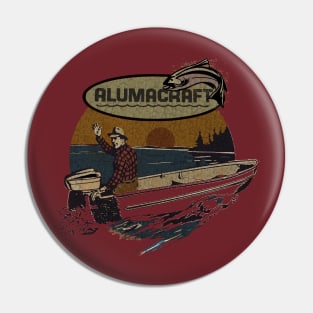 Vintage Alumacraft boats USA Pin