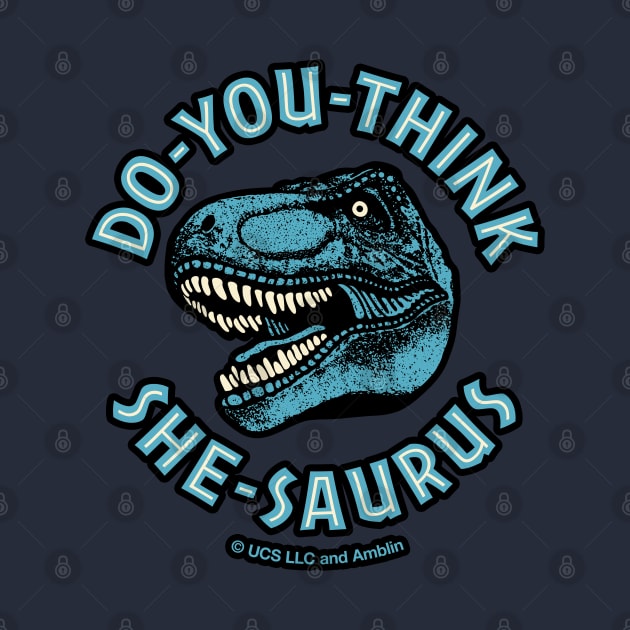 Rexy Do You Think She Saurus by avperth