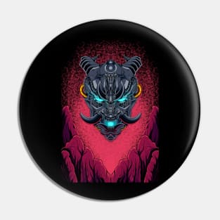 Oni Mecha Pin