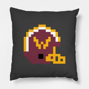 8 Bit Washington Commanders Helmet Pillow