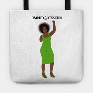 Disability is an Intersection Green Tote