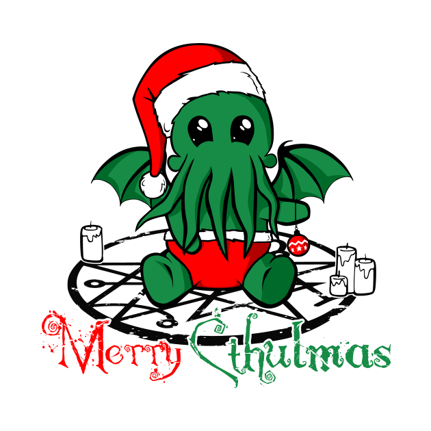 Merry Cthulmas by InfinityTone