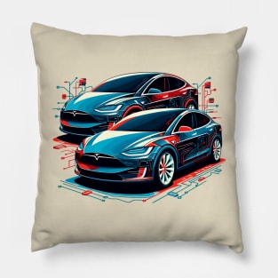 Tesla Model X Pillow