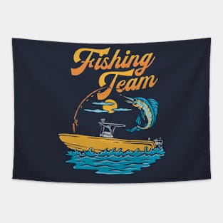 Fishing team Tapestry