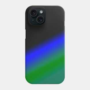 green blue black abstract texture Phone Case