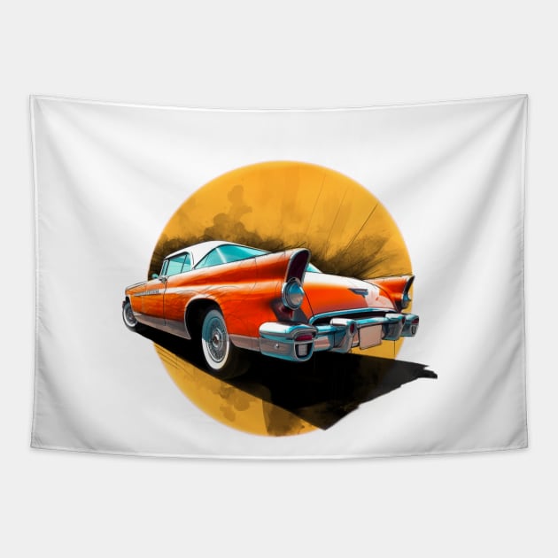 Chevrolet Bel Air Tapestry by Classic Ink